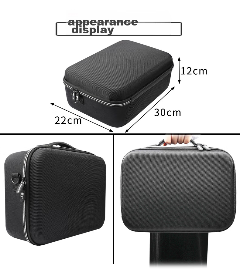 Qiye Storage Bag Hard Shell Suitcase Box Suitable for DJI Mavic Air 2S Shoulder Bag Air 2 Second Generation Backpack Accessories, Shockproof, Drop-Resistant, Waterproof Splash-Proof Changfei Versio 6