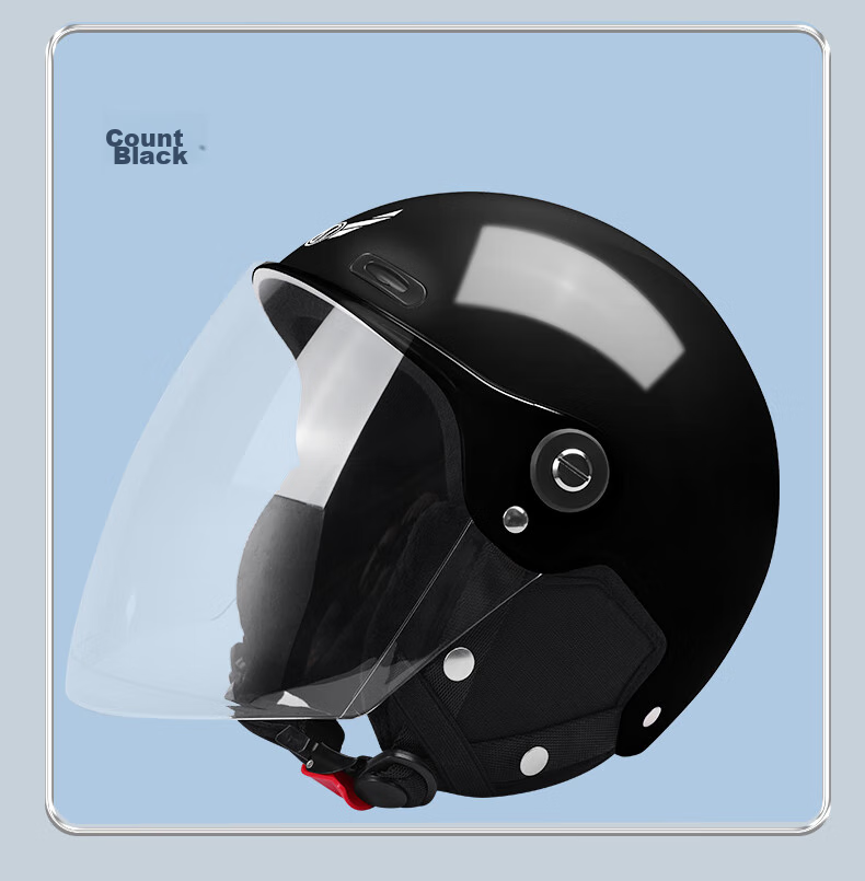 MYARMOR Extra-Large Helmet (Head Circumference 62-66cm), Electric Vehicle 3C Certified, New National Standard Large Size Motorcycle Half Helmet, Unisex All-Season Safety Helmet for Electric Scooters, Earl Grey Black 19