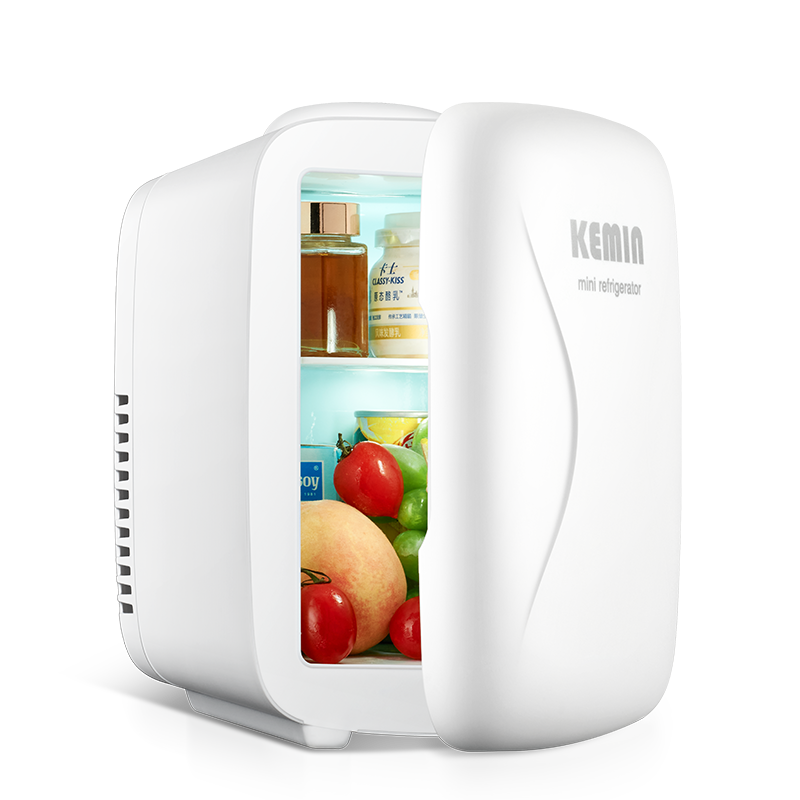 Kemin 4L Dual-Purpose Refrigerator for Car And Home, Breast Milk Storage, Small Refrigerator with Cooling And Heating Function, Dorm Fridge, Cool And Warm Box