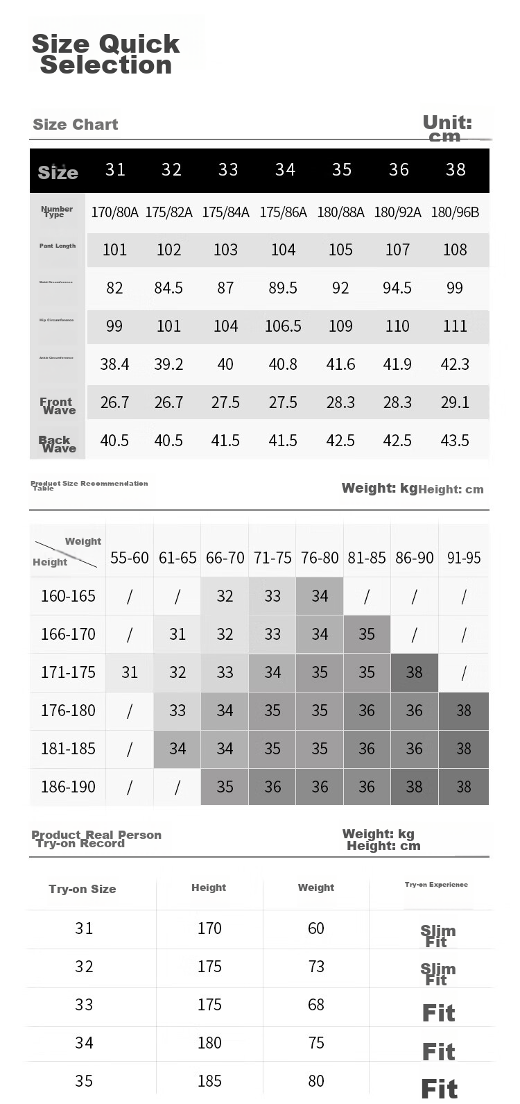 JD Original [Machine Washable Wool Dress Pants] Men's Casual Trousers Spring And Autumn Men's Pants Business Straight-Leg High-End Black Size 32 15
