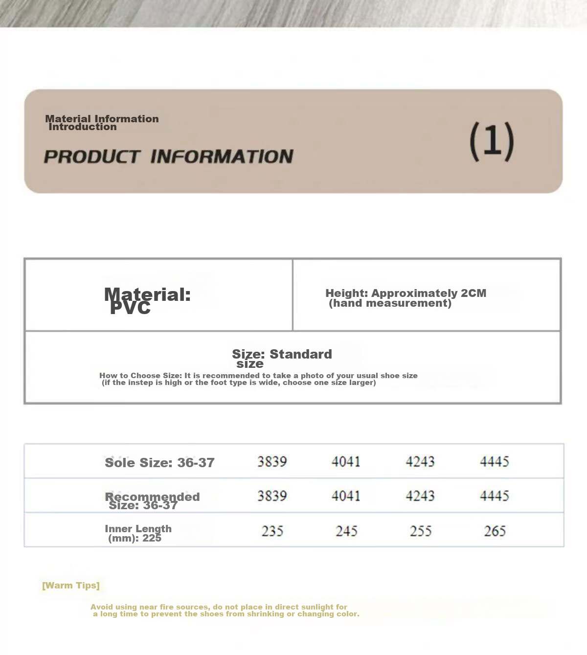 IQGD Slippers for Men And Women, Casual Simple Home Outdoor Indoor Bathroom Shower Sandals, Brown, Size 42-43 2