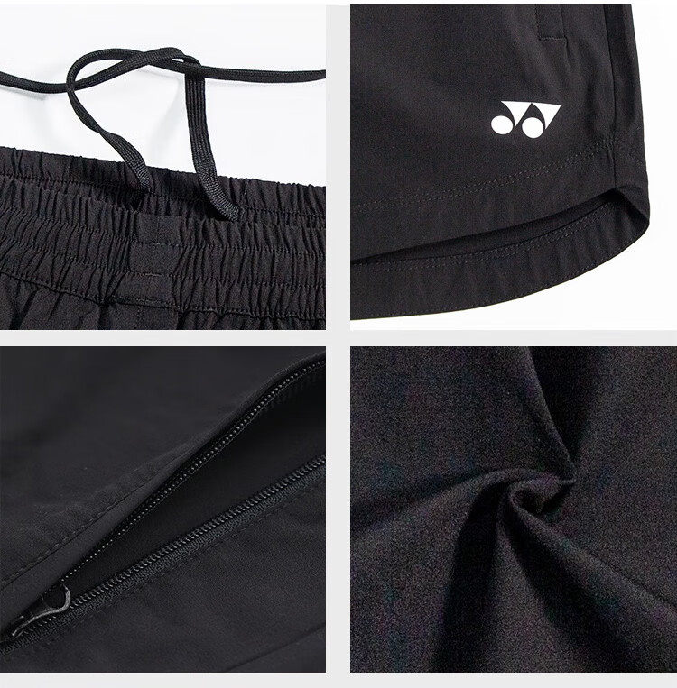 YONEX Badminton Shorts, Comfortable Quick-Dry Sweat-Wicking Breathable Sports Shorts for Women, 220123BCR, Pink, Size L 5
