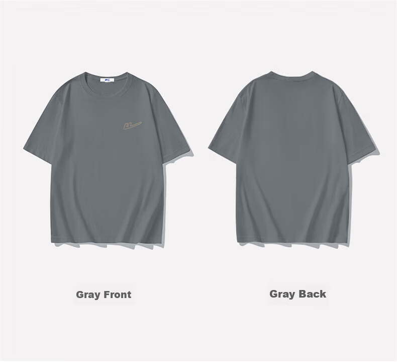 Huili Short-Sleeve T-Shirt for Men, Outdoor Sports Breathable Quick-Dry T-Shirt, Men's Pure Cotton Round Neck Ice-Cool Short-Sleeve Top 23