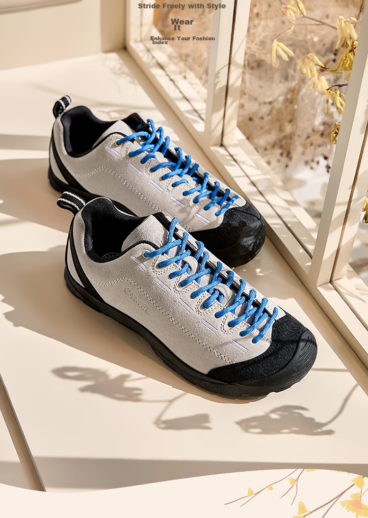 CAMEL [Yuebu] Outdoor Casual Shoes for Men And Women, Non-Slip Shock-Absorbing Sports Running Shoes F24C162601 5