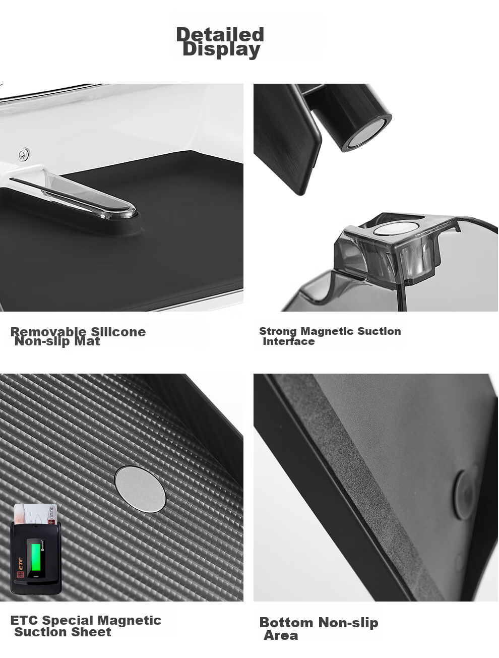 3W Auto-life Magnetic Storage Box for Tesla Refreshed Model 3/Y And Model Y-L, Compatible with Under-Screen Storage Compartment 10