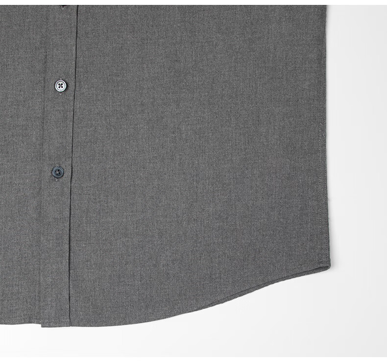 BLACKMONDAY Premium Pure Cotton Spun Long Sleeve Shirt for Men, Autumn And Winter All-Cotton Business Casual Formal Dress Shirt 13