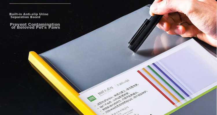 DiLe Thickened A4 Transparent Pull Rod Folder/document Folder/pull Rod Folder/report Folder, Office Supplies Stationery, Pack of 10, Can Be Customized with Protective Face Mask, 1425 Mixed Colors 7