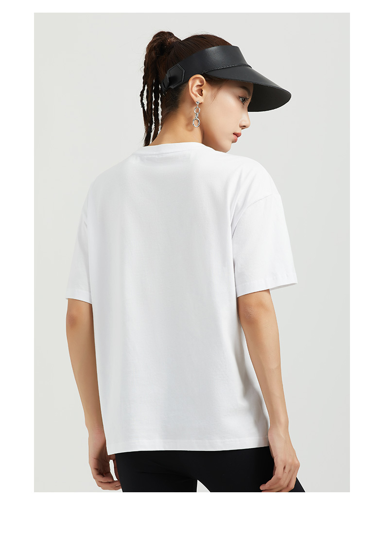 TECTOP Short-Sleeve T-Shirt, Sports Round Neck Undershirt 099, Pink L 12