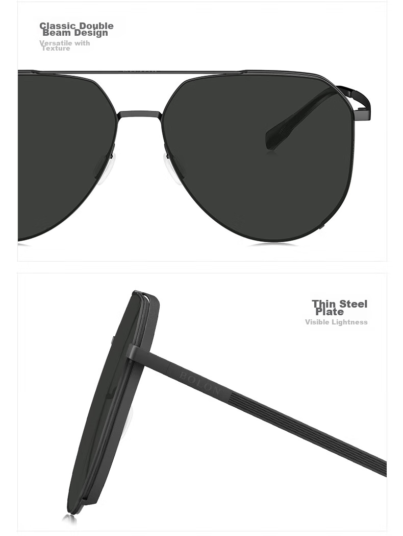 BOLON Sunglasses, UV Protection, Outdoor Driving Polarized Glasses for Men, BL8100D11 4