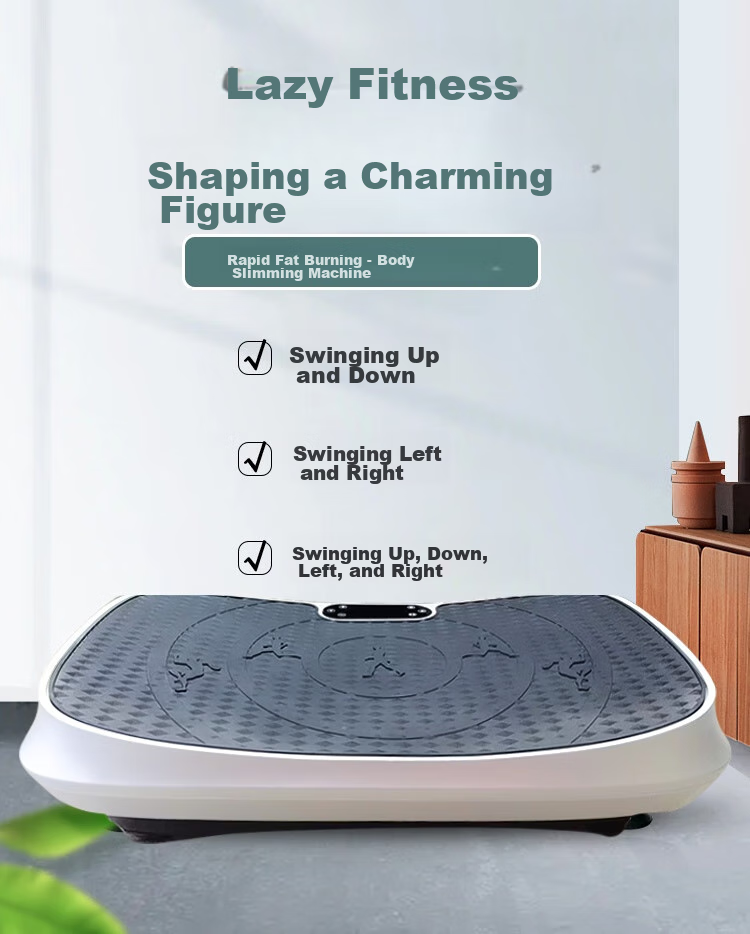 Suncao SC-FM50 Fat-Burning Machine, Home Use Lazy Machine, Body Shaping Equipment, Slimming Vibration Fitness Equipment, Tech Silver 1