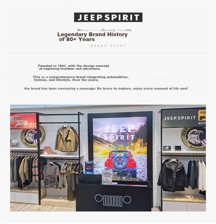 JEEP SPIRIT Men's Sweatshirt, Autumn And Winter Suede Long-Sleeve T-Shirt, Casual Loose Trendy Top for Me 22