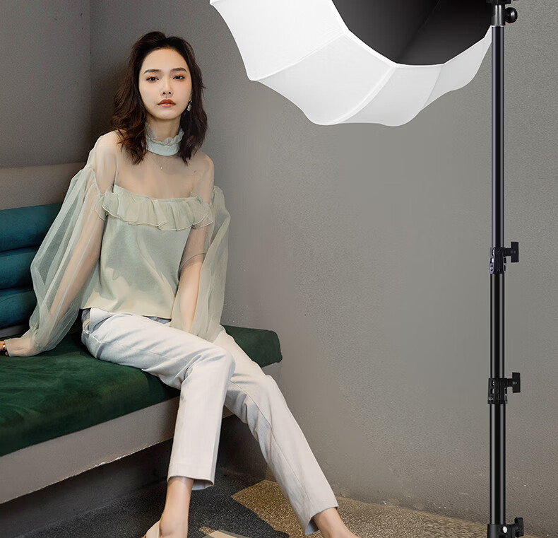 Hakutatz XL-200W Softbox Kit, Live Streaming Fill Light, Professional Photography Lighting, Soft Sunlight Lamp, Continuous Light, Children's Photography, Video Portrait, Streamer Clothing, Light Box Equipment 2