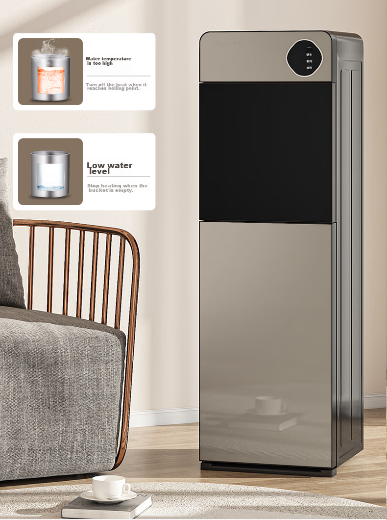 MeiLing Water Dispenser, Home Use, Freestanding, Hot And Cold Type, Rapid Heating, Bottom-Loading Water Tank, Cooling And Heating Drinking Water Machine, MY-L151 12