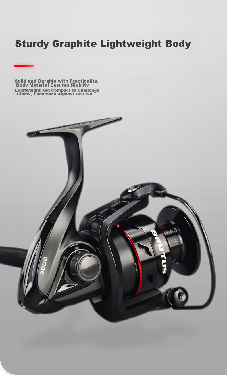 KastKing Brutus Spinning Reel, Metal Line Cup, Fishing Reel, Sea Rod Reel, Rock Fishing Reel 3