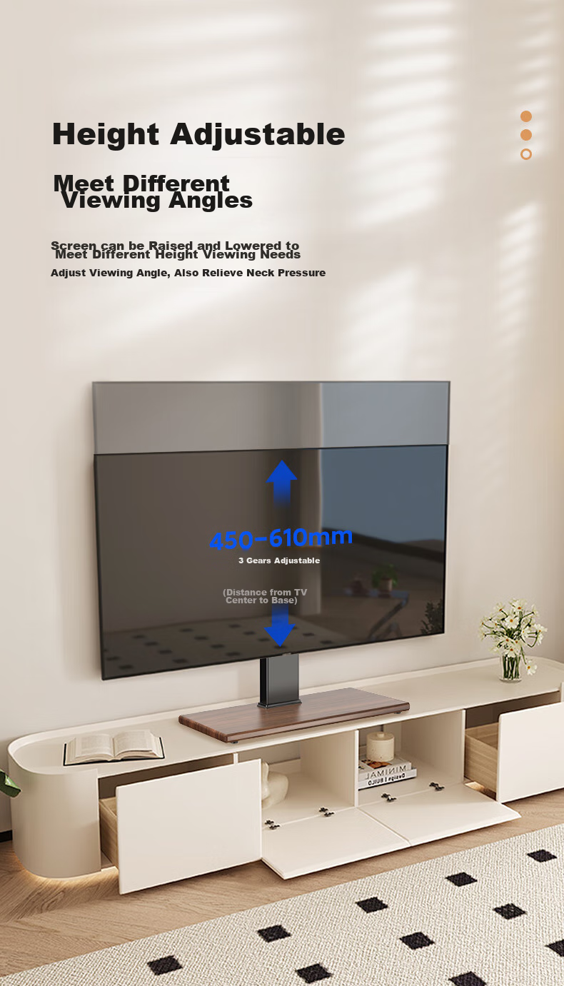 Muhouyingxiong 32-80 Inch TV Stand, TV Mount Bracket, Desktop Heightening Thickened Support Frame, Suitable for Hisense, Skyworth, Samsung, Sharp, Konka, Changhong And Other Brands 13