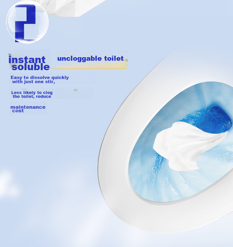 Feiyu Core Large Roll Toilet Paper, 3-Ply, 600g*12 Rolls, Commercial Bulk Paper Roll, Hotel Toilet Paper, Whole Box Sales, ZB011 4
