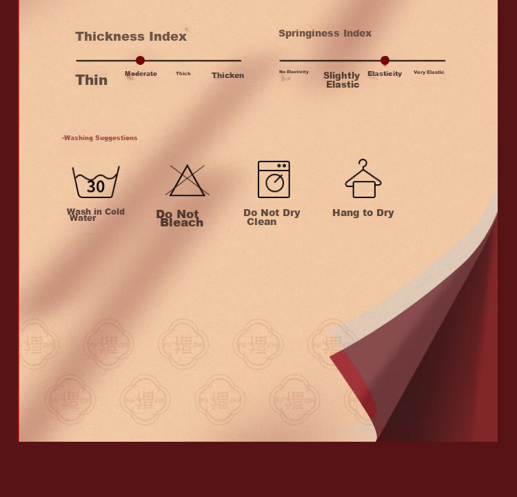 LangSha Horse Year Zodiac Red Thermal Underwear for Men, Fleece-Lined Thick Autumn Top And Bottom, Underwear Socks Wedding Gift Box 17