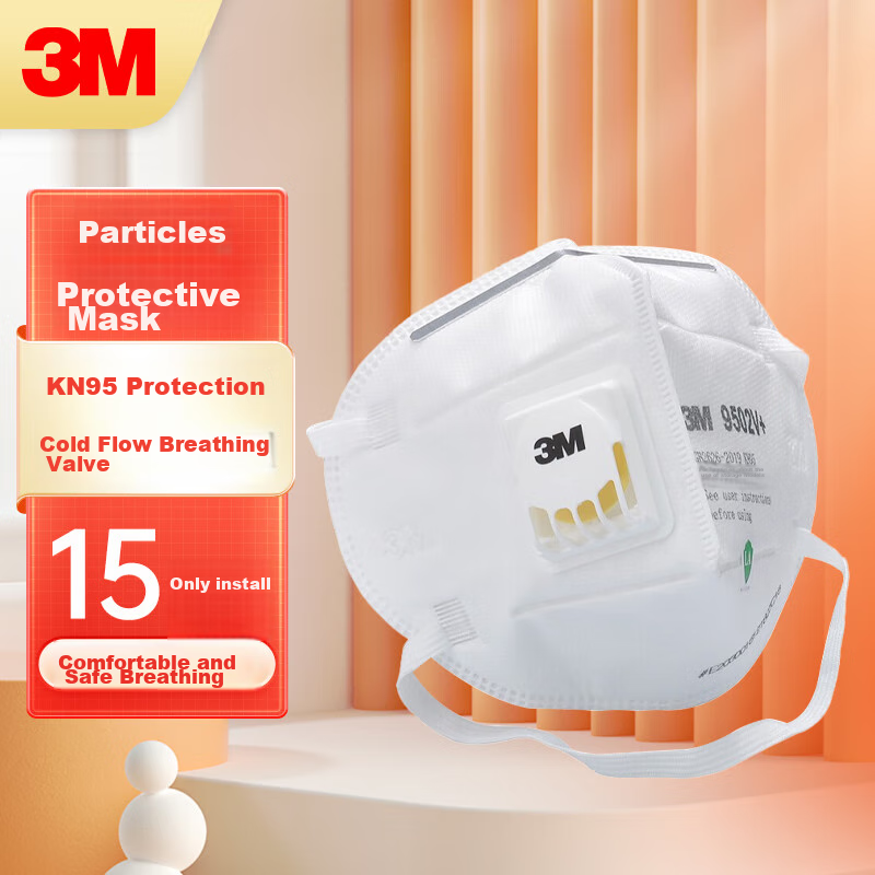 N95 Dust Mask Industrial Dust Protective Face Mask 9321CN 20-Pack