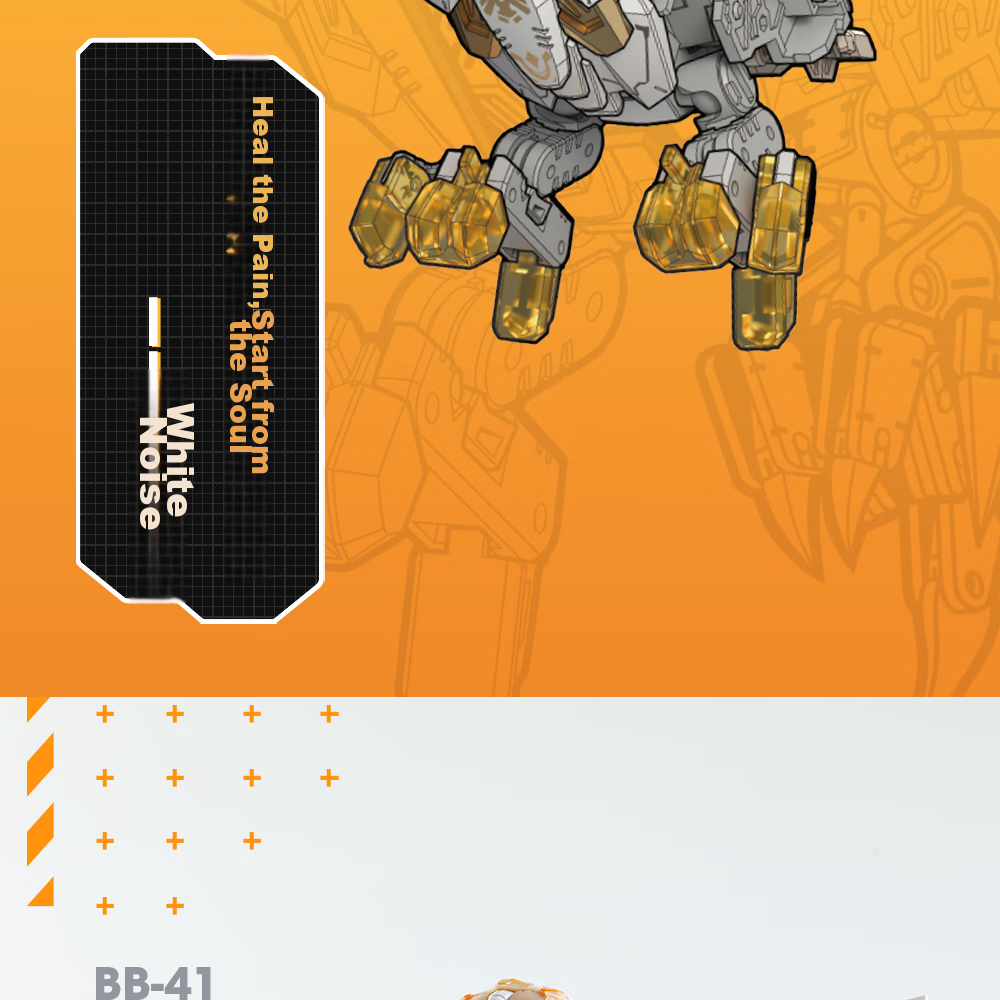 52TOYS Mengshou Xia White Noise Owl Transforming Toy Trendy National Creation Mecha for Boys over 14 Years Old Gift for Boyfriend 3