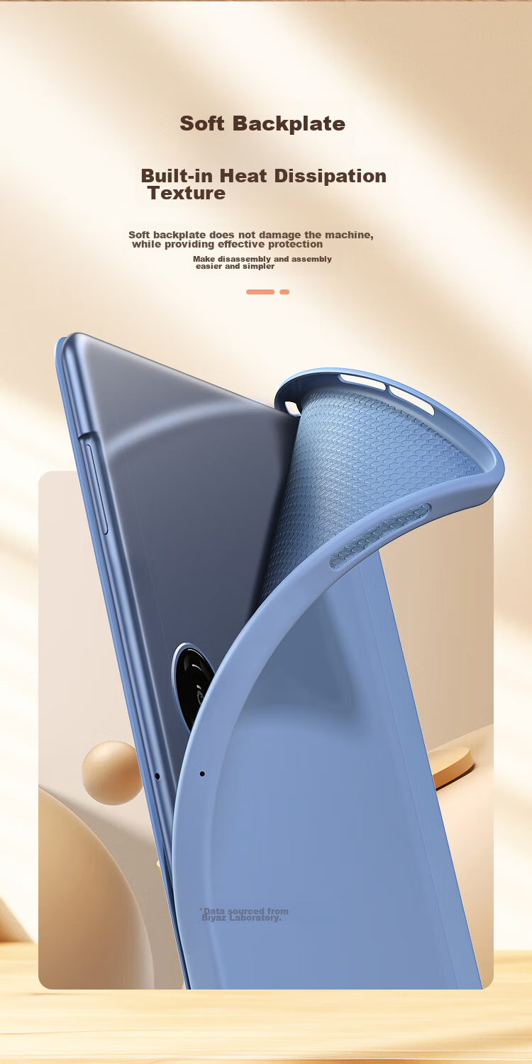 BIAZE Compatible with OPPO Pad3 Pro/OnePlus Pad Pro 12.1-Inch Foldable Stand Tablet Case, Smart Sleep/Wake Protection Anti-Drop Cover PB550-Lavender 4