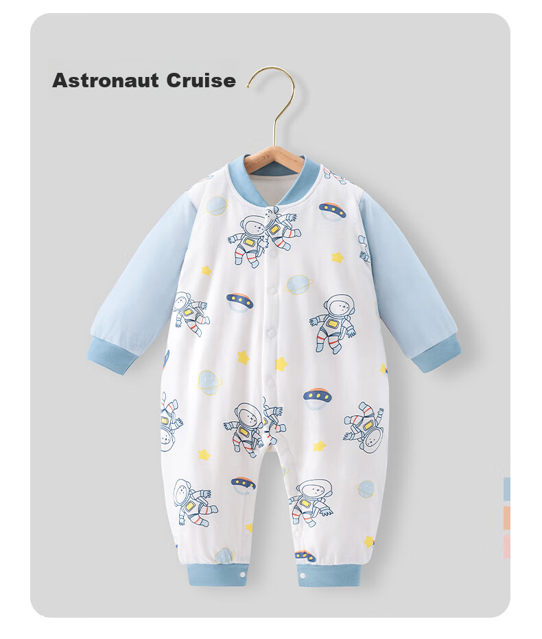 Beitaisi Baby Clothes Spring And Autumn Long-Sleeve Bodysuit, Pure Cotton Newborn Onesie, for Boys And Girls, Early Spring Outfit Pajamas 67