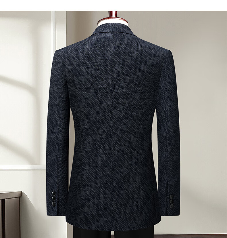 FIRS Wrinkle-Resistant Suit for Men, Slim Fit, Spring And Summer New Style, Business Casual Thin Single Suit Jacket, Professional Workwear Outerwear 4