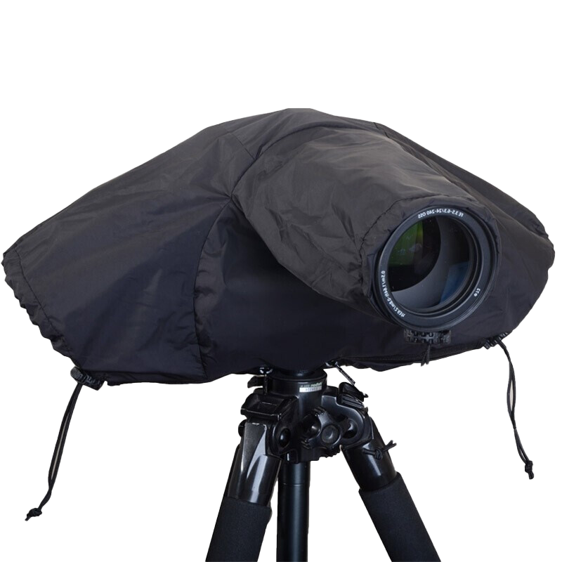 KYOTSU Rain Cover, Dust-Proof And Windproof, for Mirrorless And DSLR Cameras, Entry-Level Model (Black)