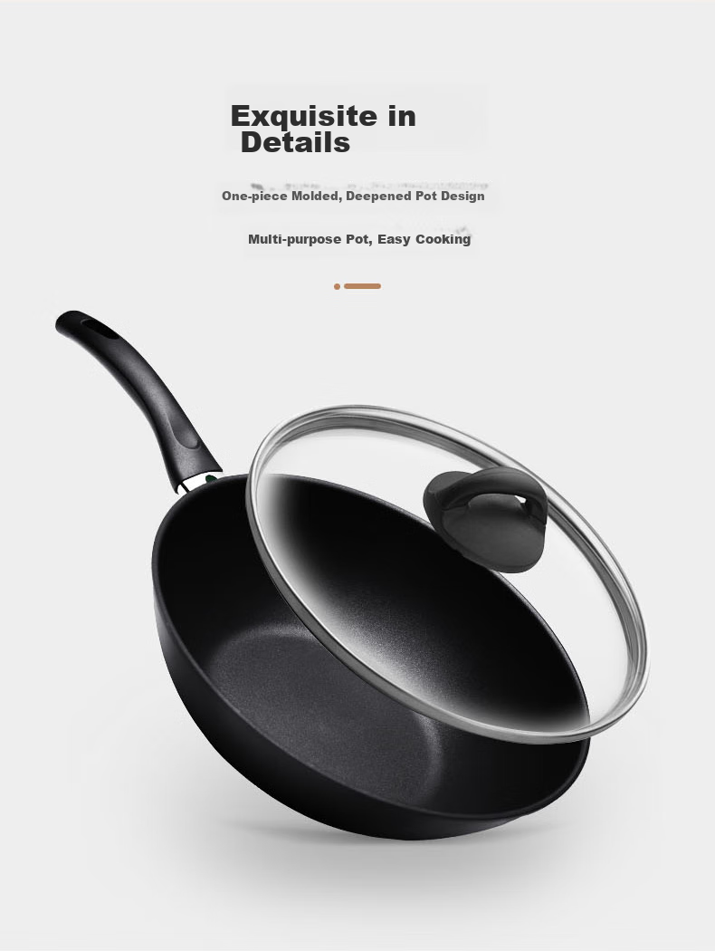 BALLARINI Non-Stick Wok, Imported Frying And Stir-Frying Pan, Lightweight, for Gas Stove, 30cm, Naples Series 14