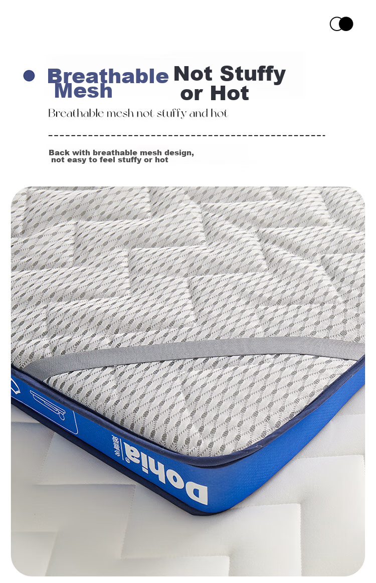 Dohia Home Textile Composite Latex Mattress, Student Dormitory Mattress, 0.9m X 1.9m Tatami Mattress, 0.9m Bed 9