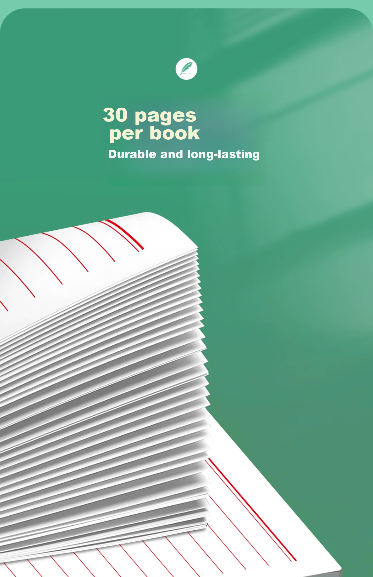 Liupintang Letter Paper, Application Form, Party Membership Application, College Student Notebook, Simple Writing Paper, Double-Lined Letter Paper, Specialized Paper, Horizontal Lined Paper, Thick Material Handwriting Paper 10