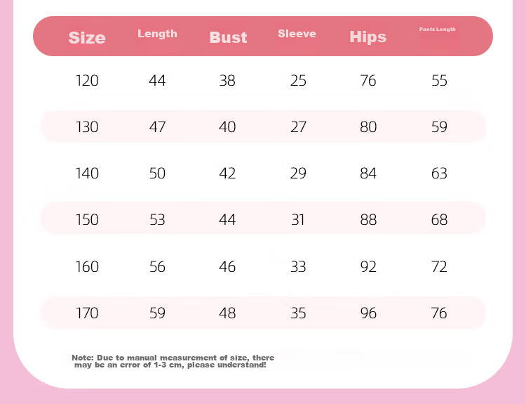 LangSha Children's Pajamas, Girls' Summer Thin Cool Modal Sleepwear Set, Youth Three-Quarter Sleeve Loungewear, Pink, Size 120 8
