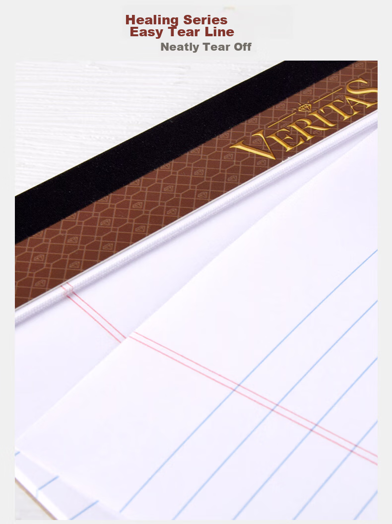 KAISA VERITAS Series Paper Notebook, American A4 Size, 50 Sheets, Thick Paper, Work Journal, Draft Book, 2-Pack 6