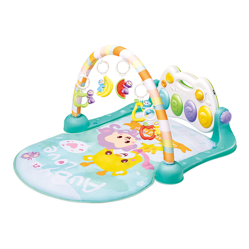 Auby Infant And Toddler Toy, Monkey Bluetooth Fitness Frame, Baby Foot Piano, Newborn Gift Box, Full Moon Present