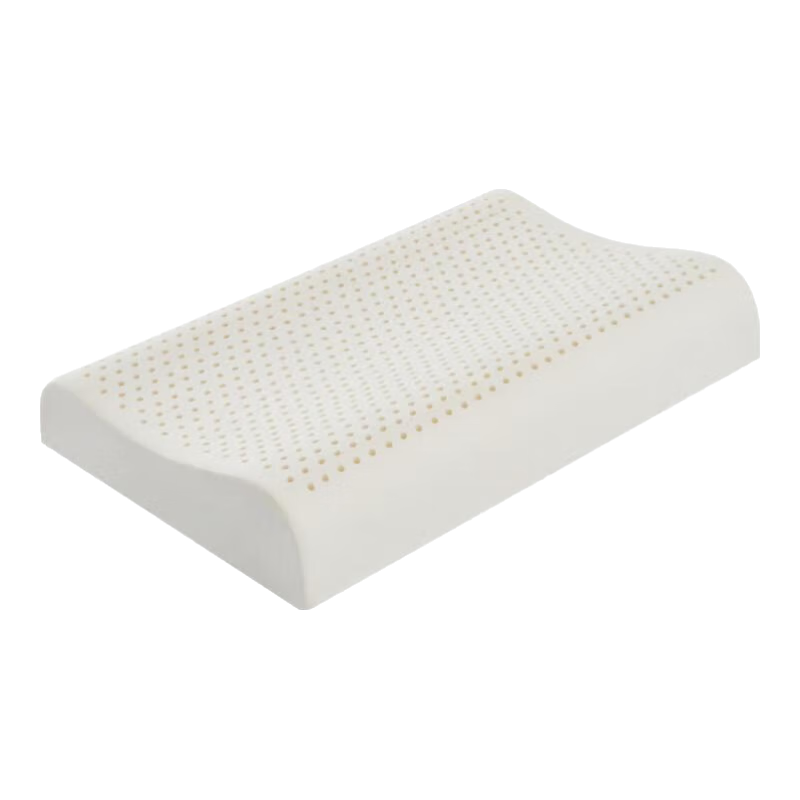 BEYOND Home Textile Latex Pillow, Thai Curved Cervical Pillow Core, Single Pack 60*40*10/8cm