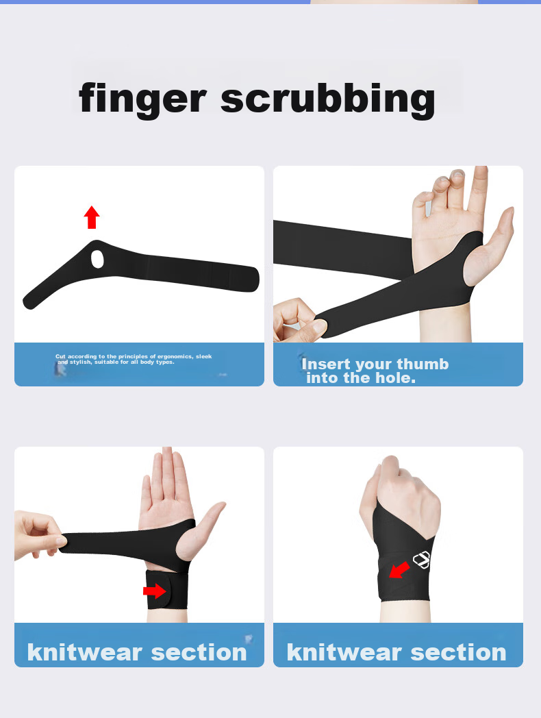 NAILEKESI N TFCC Tendonitis Wrist Brace for Sprains, Wrist Strain, Fixed Compression Support for Badminton, Gaming, E-Sports Medical Protective Gear 10