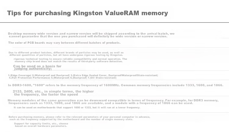 Kingston 8GB DDR3 1600 Laptop Memory Module, Low Voltage Versio 8