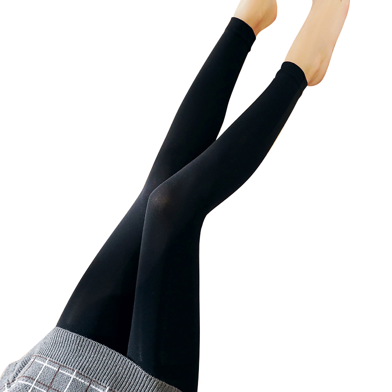 LangSha Silk Stockings for Women, Spring And Autumn Wear, Nine-Point Thigh-High Pantyhose, Medium Thickness, Slimming, Anti-Snagging, Sexy Flesh-Colored Pantyhose