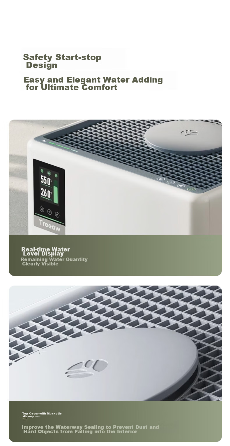 Shuxinfeng [Weijia Same Style] G2 Mist-Free Humidifier, Quiet Antibacterial, Suitable for Mothers And Babies, Home Use, Bedroom And Living Room, Large Capacity, Wide Coverage, Gift for Men And Wome 16