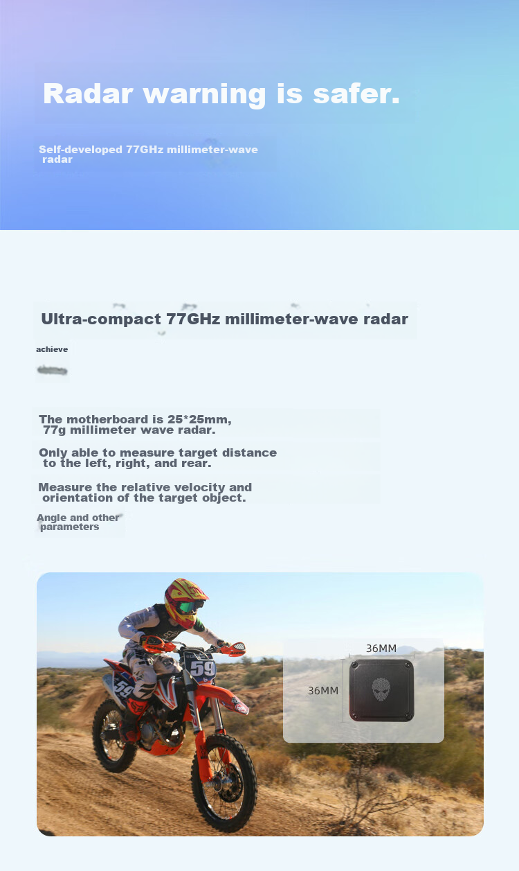 Tupozhe M8 Motorcycle Dash Cam, 5G Smart Car System, Blind Spot Radar, Tire Pressure Monitoring, Free View Angle Screen Casting, Carplay Navigation Device, M8 (All-In Package) 12