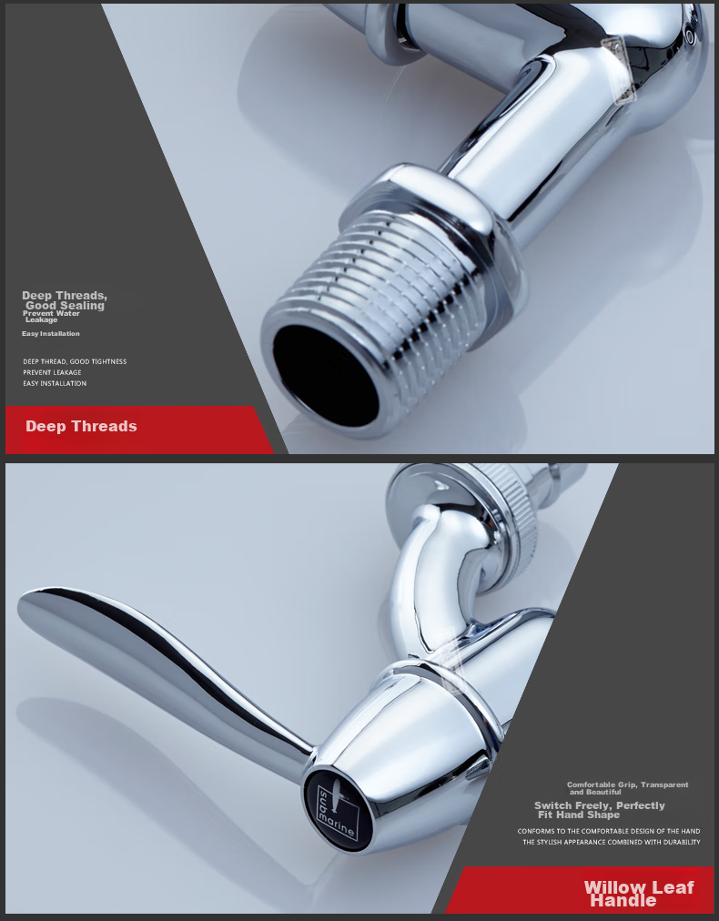Submarine L701X Washing Machine Faucet, 4/6 Points Washing Machine Tap 9