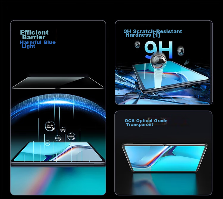 Baseus Tempered Glass Screen Protector for Huawei MatePad 11 Tablet, AR Film with Dust-Free Installation, Ultra-Clear Bare Screen, Strong Anti-Fingerprint, Compatible with 2021 MatePad 11 - 10.95 Inch 3