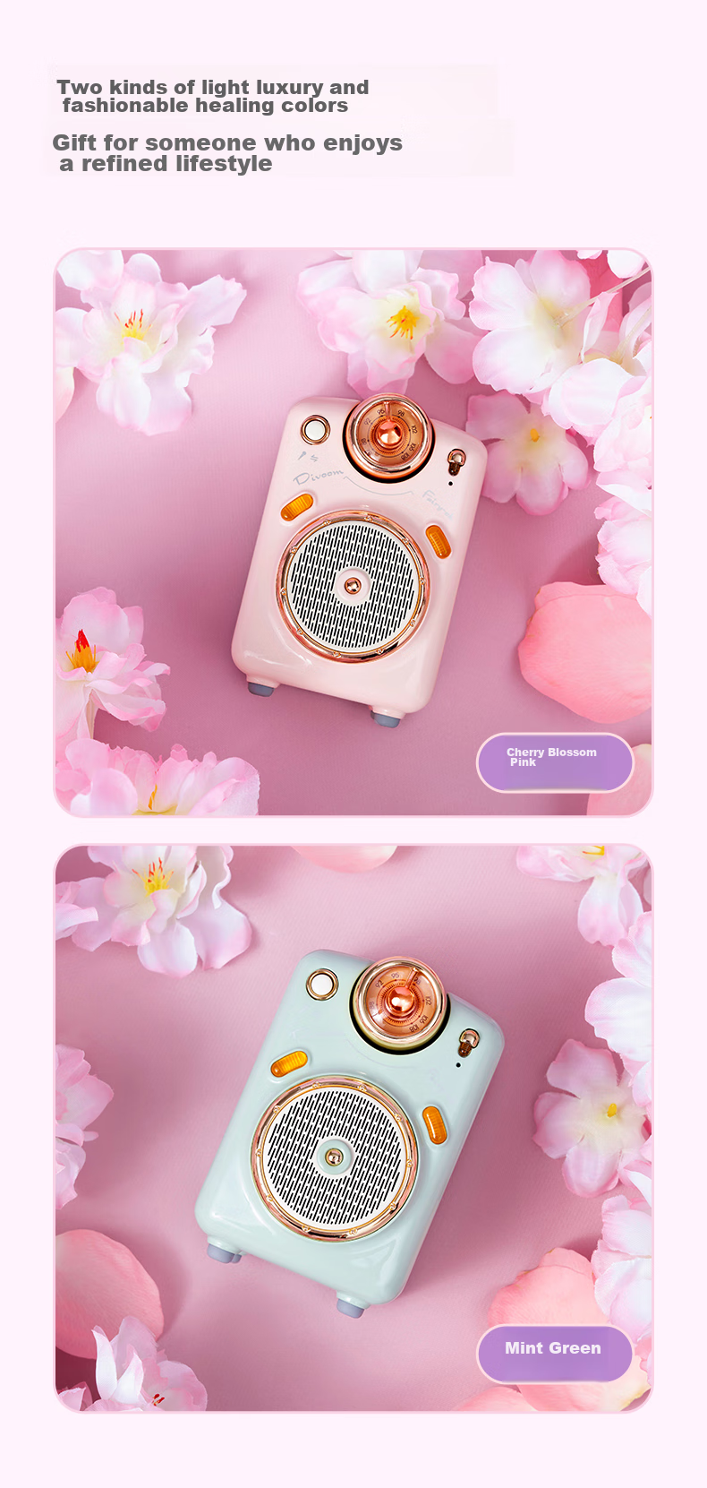 Divoom Bluetooth Speaker with Microphone And Card Slot, Karaoke Speaker, Home KTV Mini Wireless Microphone, Compact Speaker, Gift for Girlfriend Or Childre 14