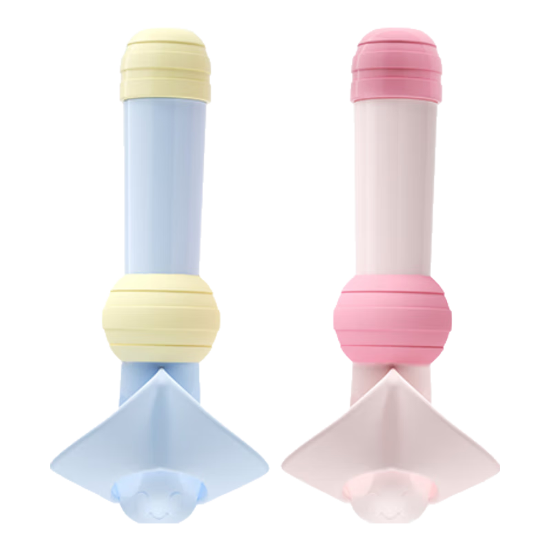 Wusheng Little Bee Pen Grip Corrector, Posture Correcting Pencil Extender, Hand Grip Corrector for Children, Kindergarten Beginners, Elementary School Students, Writing Posture Corrector, Anti-Wrist Hook Protection Pen Sleeve Cap Set, Blue