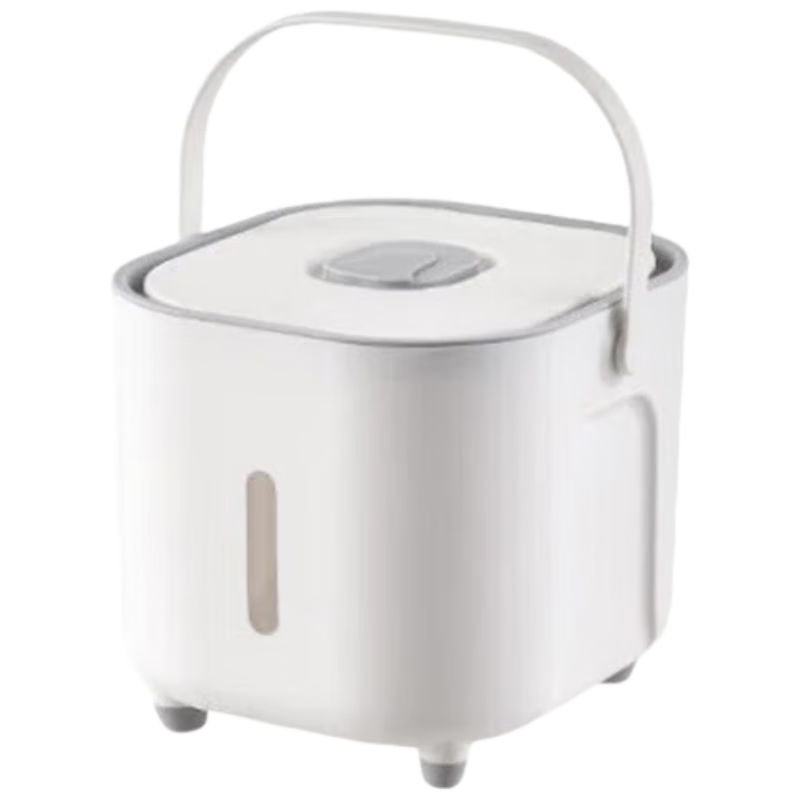 MAXCOOK Rice Container, Storage Jar, Rice Pouch, Household Insect-Proof And Moisture-Proof Rice Bin, Large Rice Storage Box, 20 Jin Capacity, MCX2678
