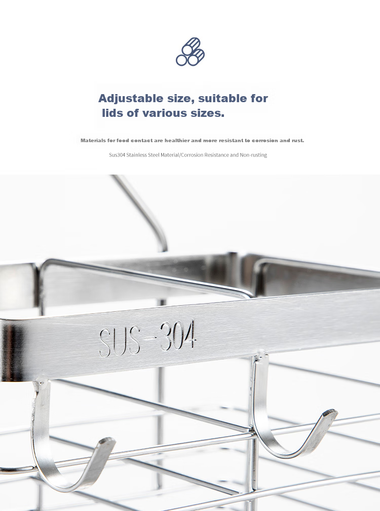 MAXCOOK Wall-Mounted Chopstick Holder, 304 Stainless Steel Chopstick Storage Rack, Spoon And Tableware Organizer with Draining Function MCWA828 4