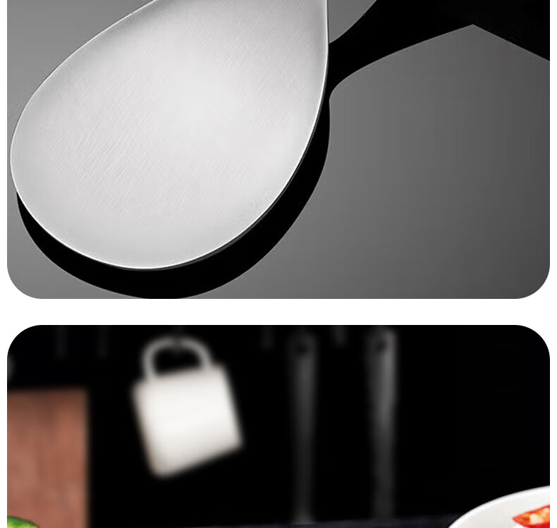 Edo 304 Stainless Steel Rice Spoon, Non-Stick Serving Spoon for Home And Restaurant Use, Rice Scoop, Tablespoon for Electric Rice Cooker 15