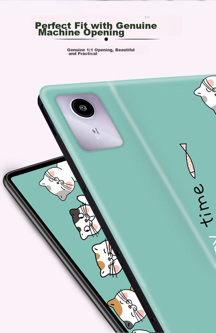 Shihan Compatible with 2025 Lenovo Xiaoxin Pad11 Protective Case, 11-Inch Universal 2024 Lenovo Tablet Protective Cover, Slim Full Coverage Shockproof Creative Cartoon Sleep Cover 5