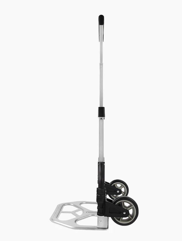 Xinyuechanghui Foldable Luggage Cart, Small Trolley, Suitcase, Flatbed Cart, Trailer, Shopping Cart for Groceries, Weight Capacity 140 Jin, F51005 4