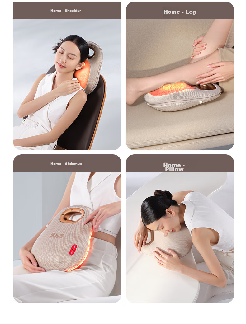 Breo Back2pro Waist Massager Back Cushion Seat Integrated Waist Back Hip Moxibustion Heat Massage Kneading Massager Sun Yingsha Edition Women's Day Gift 12