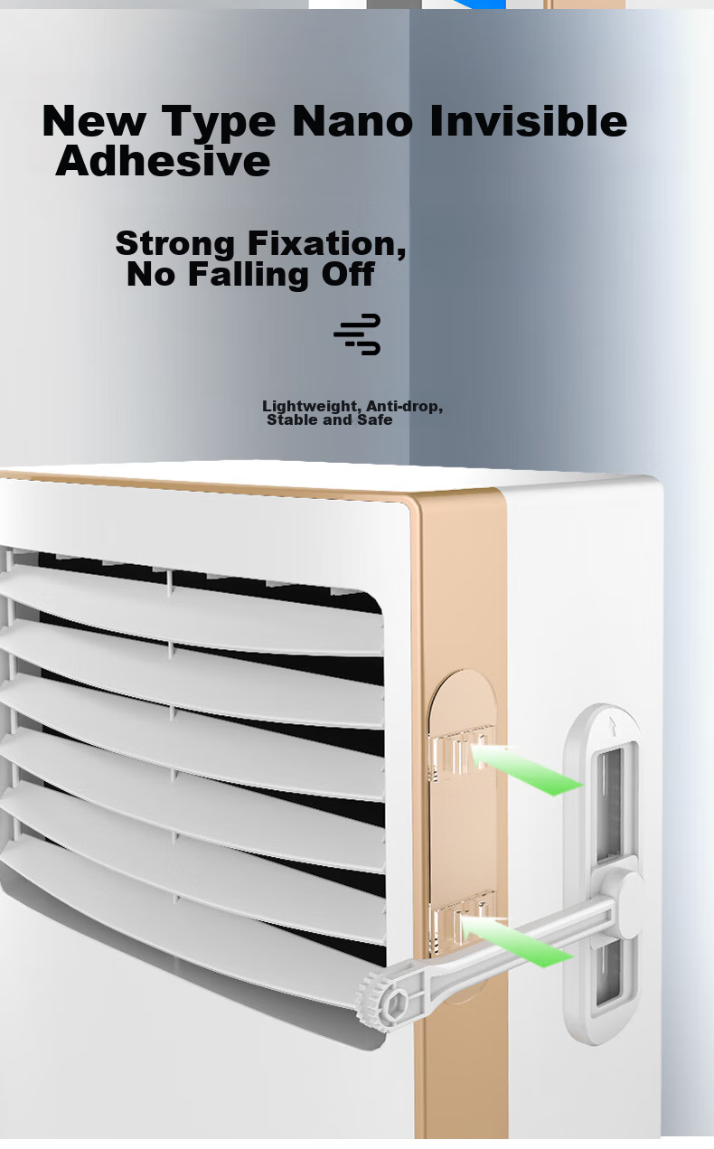 XIAOHUANGHOU Floor-Standing Cabinet Air Conditioner Wind Deflector, Anti-Direct Blowing, No Drilling Required, Adjustable Multi-Angle, 20*70CM 8